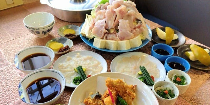 【 活ふぐフルコース（冬季限定）】