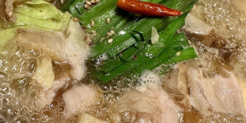 【555鍋コース（モツ鍋or鶏鍋）】