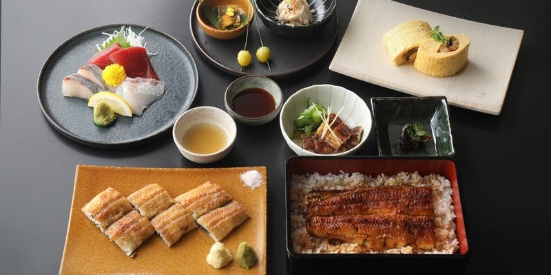 【雛菊～ひなぎく～】うな重、白焼き、前菜盛合せ、造り、肝焼き、うまきなど（平日限定）