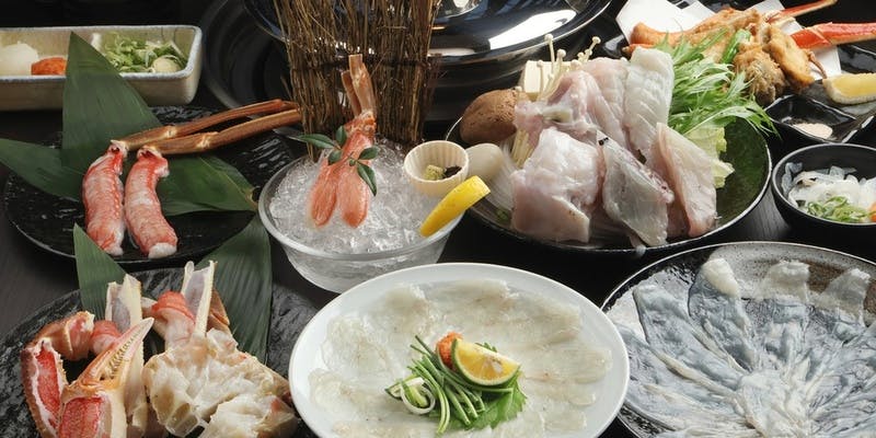 【かに鉄コース】ふぐ・かに・ふぐとかにのちり鍋の全9品（完全個室確約）