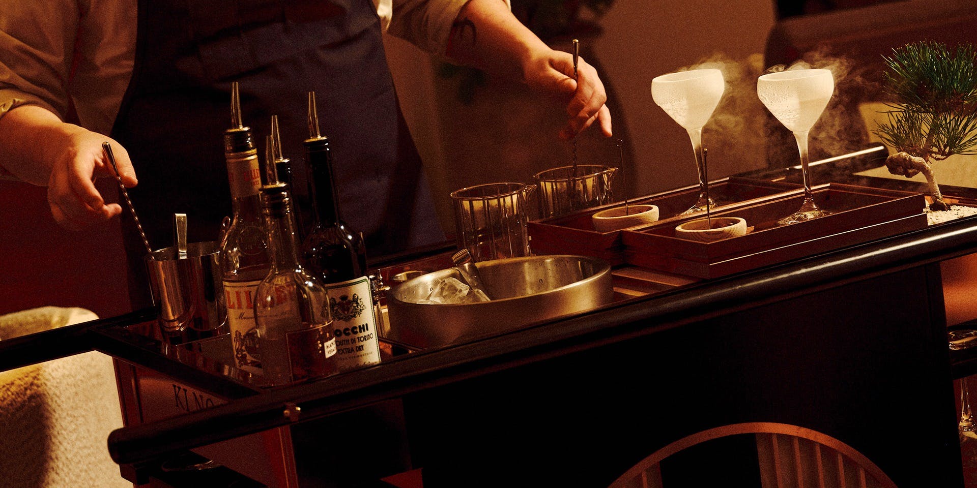 Spotted Stone／1 Hotel Tokyo シグネチャーカクテル2杯＋北海道産