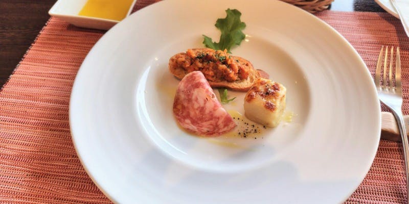 ランチ B コース  ＋  ドルチェ3種盛り