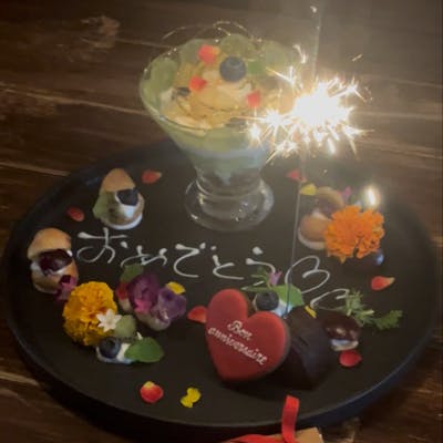 スペシャル「BIRTHDAYプレート」