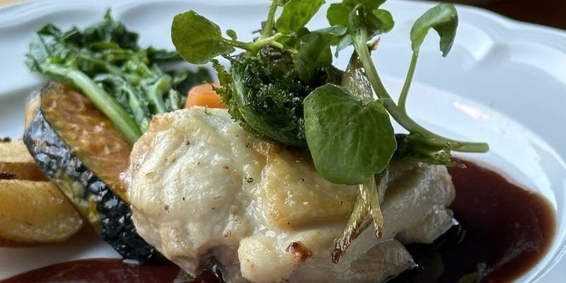 コース8000　秋田牛チャコールグリルと男鹿鮮魚のコース