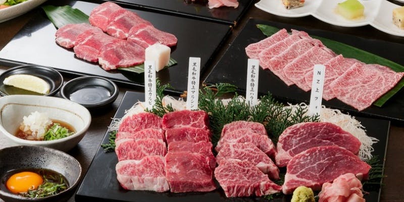 和牛特選赤身焼肉コース【都 MIYAKO】