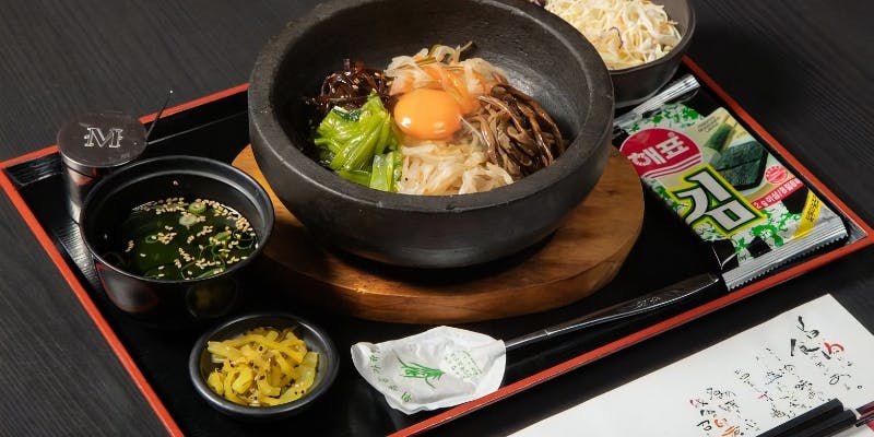 和風ピビンパ　（サラダ・スープ・お漬物付き）