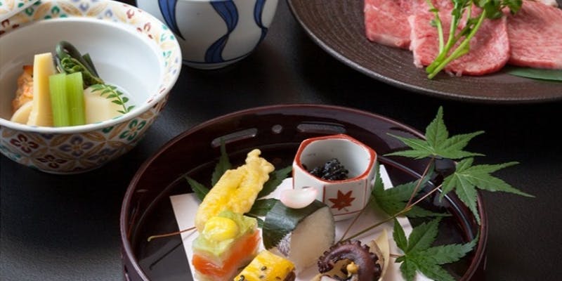 【1/1～1/5限定】”新春特別炭火焼き会席” 旬の食材と田村牛を楽しめる炭火焼会席　―白鷺の舞―　全8品