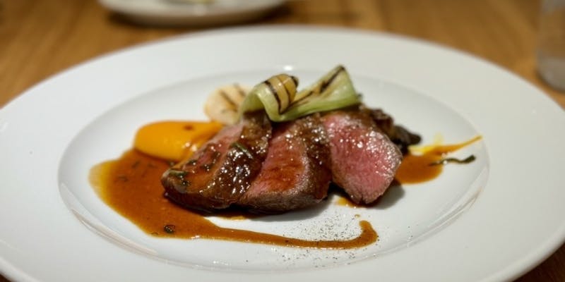 【国産フィレステーキ120gランチ】お肉メインのシンプルコース/3品（平日限定）