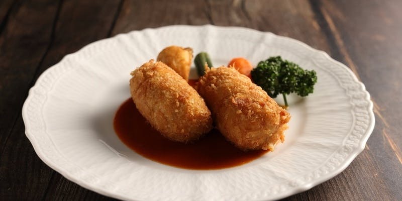 カニコロッケコース