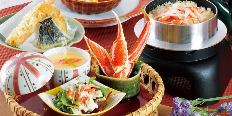 かに御膳【つむぎ】かに釜飯膳