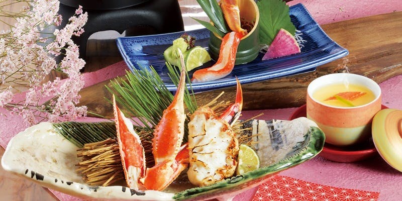 かに会席 【花つづり】