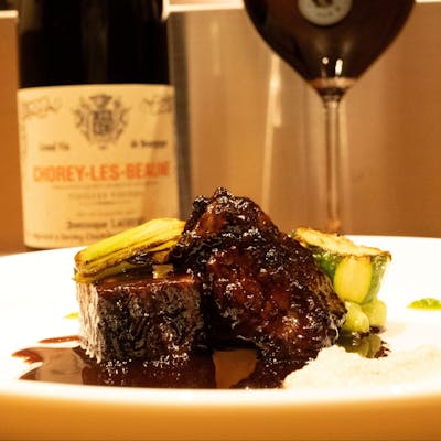 シェフの洗練された一品