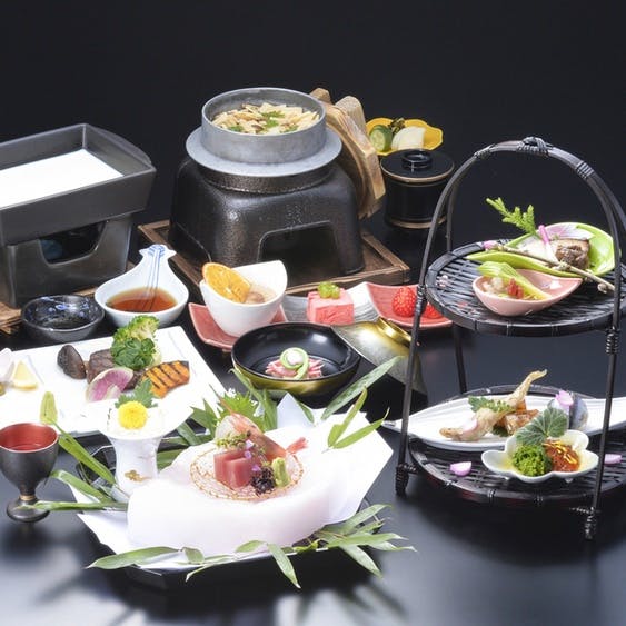 旬の食材を活かした本格的な日本料理
