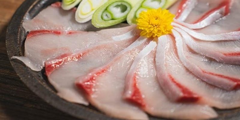 冬ぶりと金目鯛の豆乳しゃぶしゃぶコース