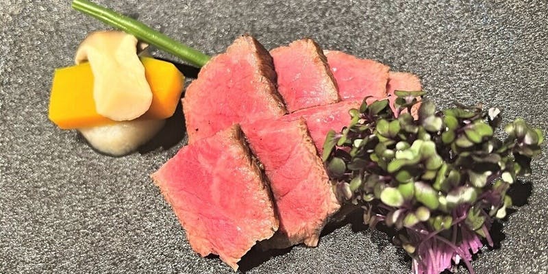 【Ken’sコース】オマール海老料理と近江牛の希少部位肉ステーキロッシーニー風等が楽しめる（全8品）