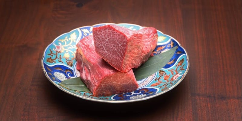 【シャトーブリアンコース】前菜、シャトーブリアン、〆の茶漬け、デザートなど全7品程度（個室確約）