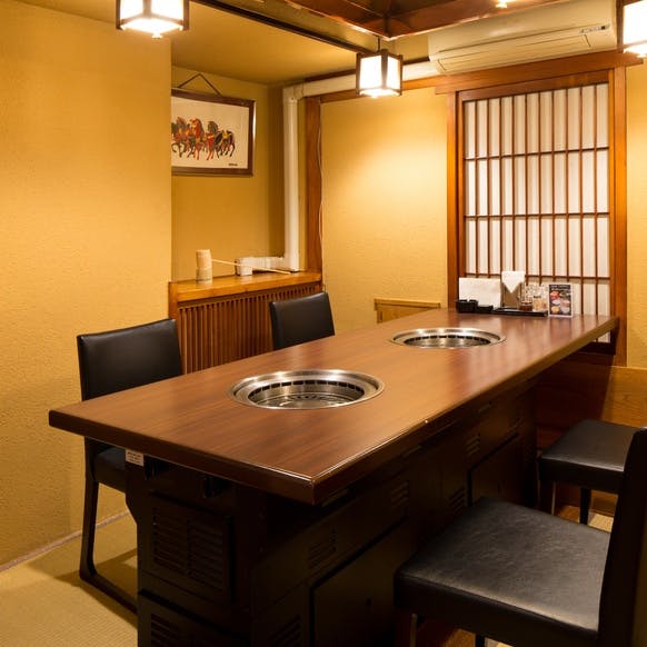 落ち着いた和の空間