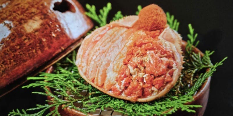 お座敷懐石「せいこ蟹」　【　伝燈　】