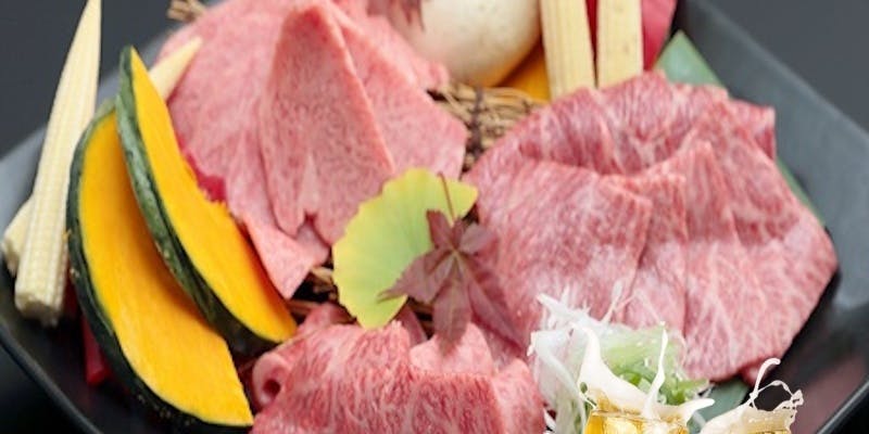 【KobeBeef】焼肉【特選神戸牛コース 極 】全17品＋新宿店限定！180分飲み放題付き