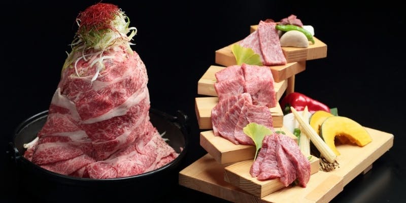 鍋【神戸牛入り 名物にくなべ宴会プレミアムコース】全7品＋180分飲み放題付き