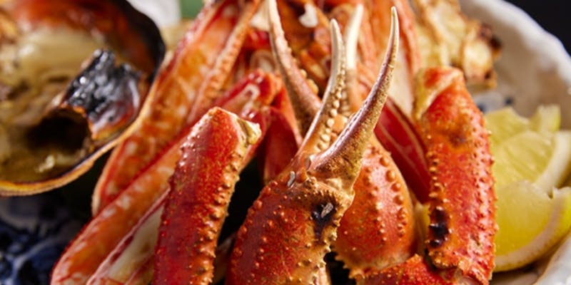 松葉ガニ　フルコース　時価33000円～