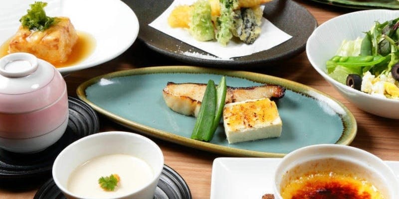 【ランチコース松】　お昼の限定コース　デザート・コーヒー付き