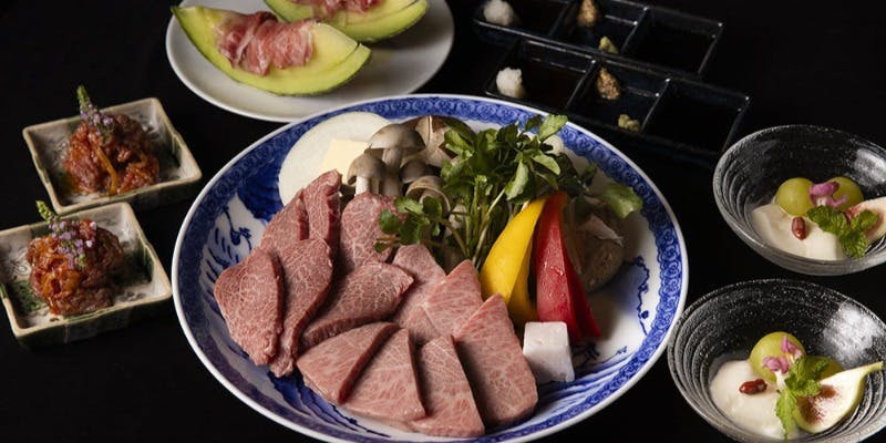 【オイル焼きコース～相盛～】全5品＋乾杯スパークリング（早期予約限定：2週間後のご予約が対象）