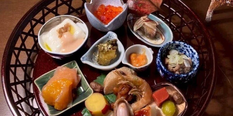 【おまかせ】先付け湯葉あんかけから蒸し物、焼き物まで全9品