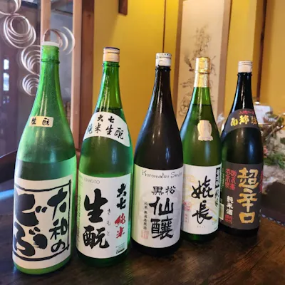 利酒師が選ぶ全国の銘酒と共に