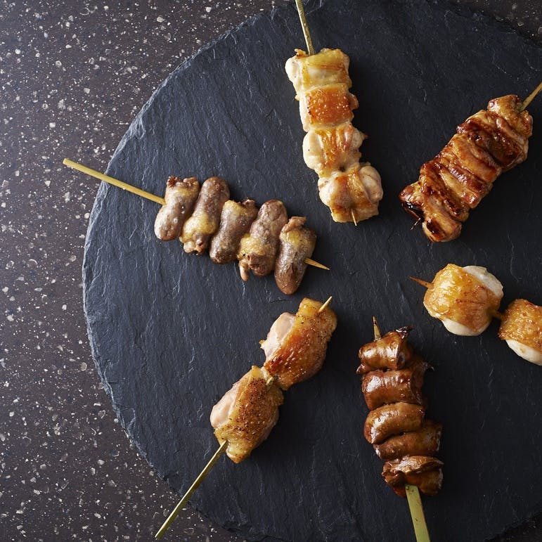 技と心を込めた焼き鳥
