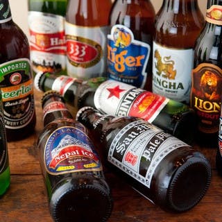 エスニック料理と相性抜群！約20種類のアジアンビール