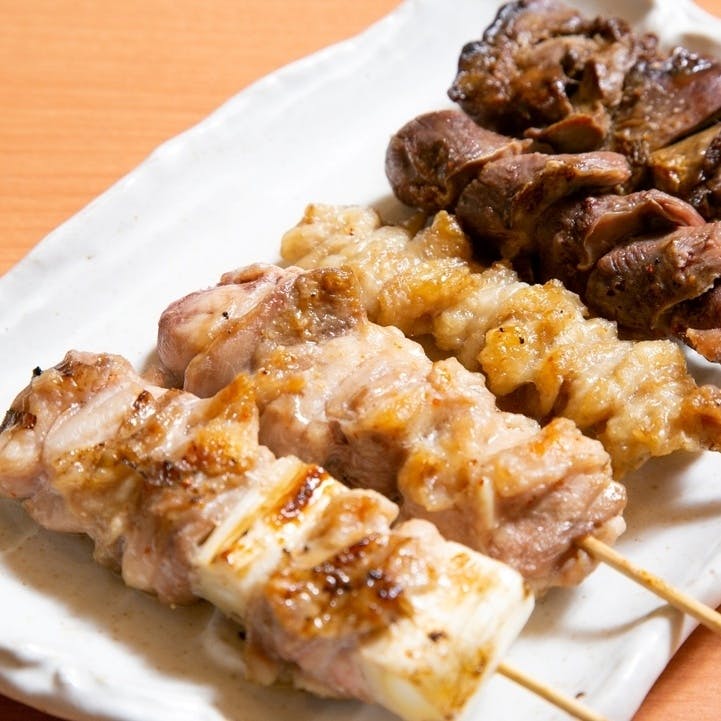多彩な焼き鳥メニューで飽きさせない