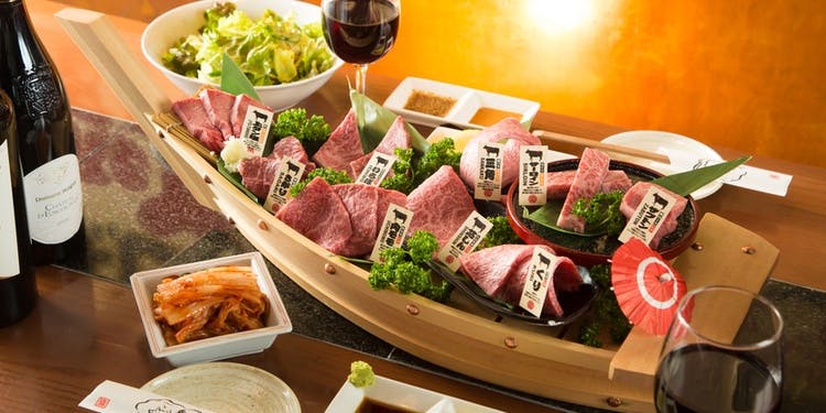 あか牛焼肉専門 和牛一頭流 肉萬 浜松町店 - 画像1