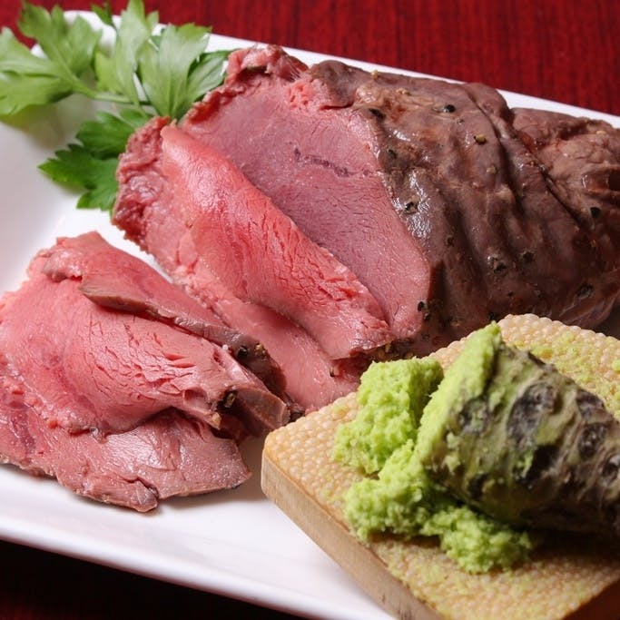 生わさびを使った創作料理の数々