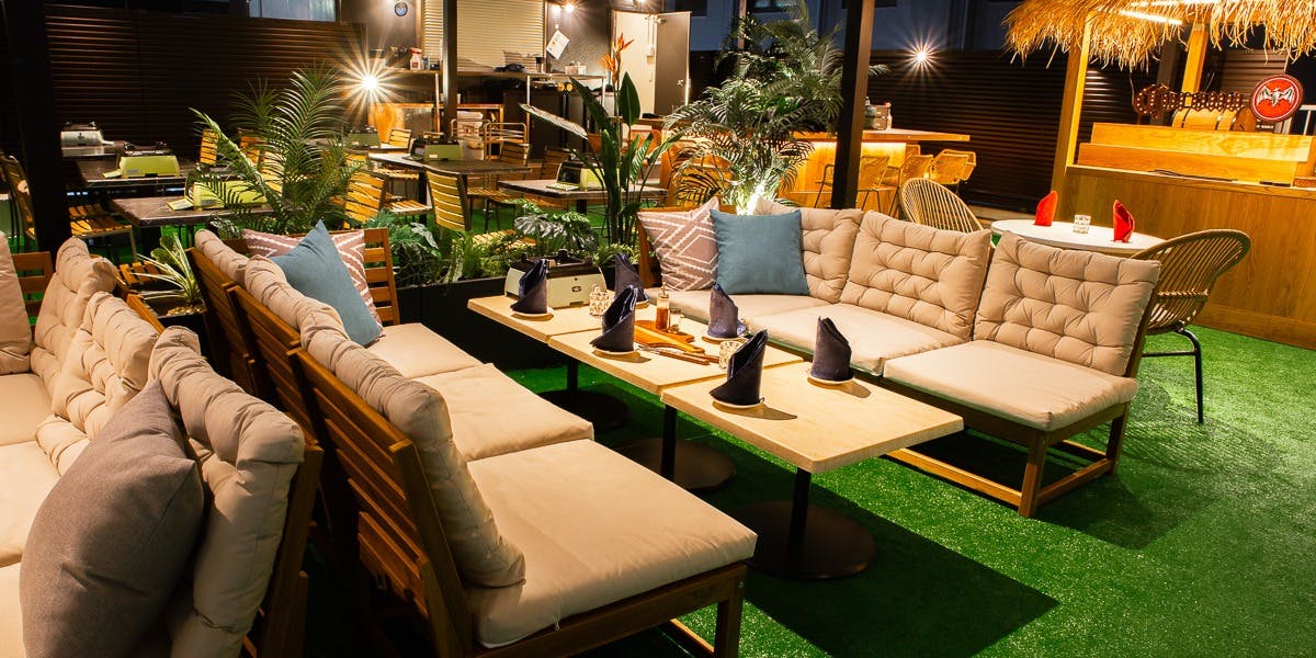 難波ビアガーデン BBQテラス なんば心斎橋店 - 画像2