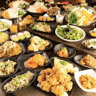 新鮮なお刺身も食べ放題！