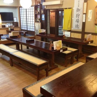 角館の風情を感じる店内