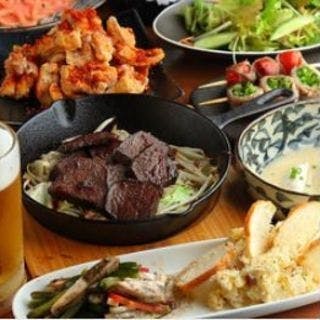 飲み放題付き！高コスパな肉尽くしコース