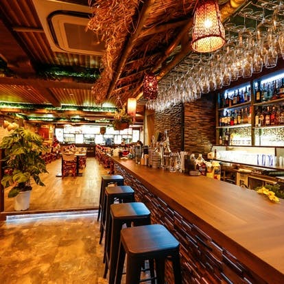 開放的なオープンテラスでリゾート気分