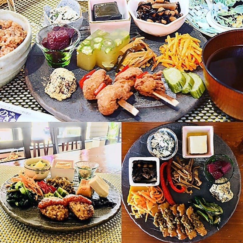 多彩なヘルシーメニュー