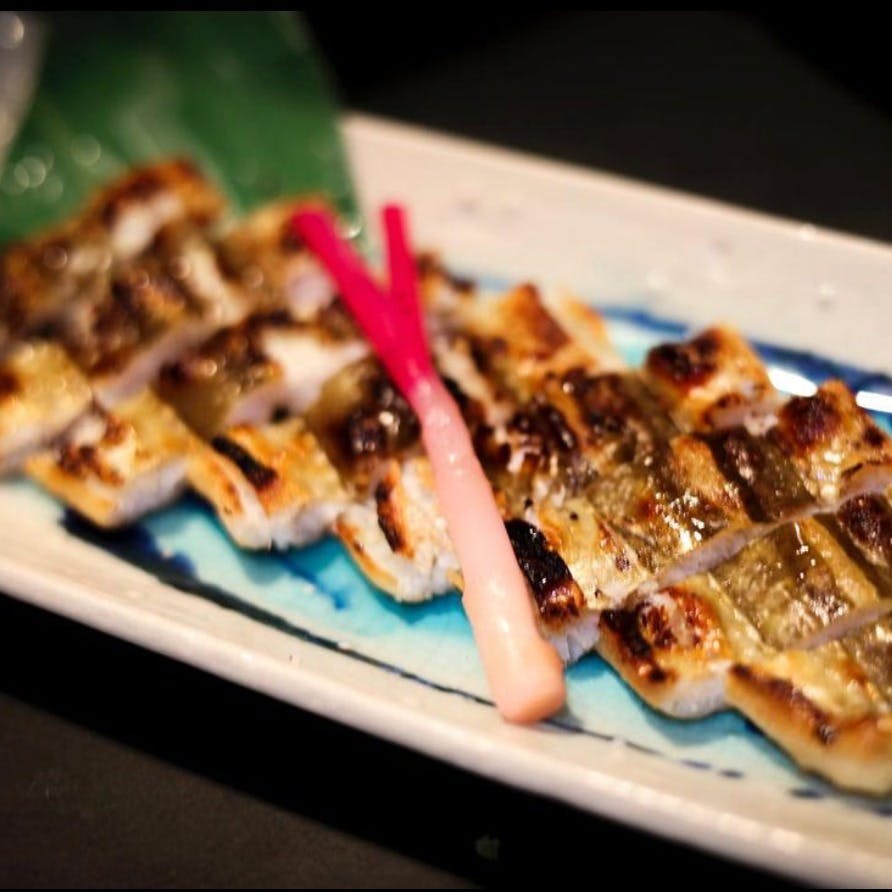 新鮮な魚介を炭火で堪能