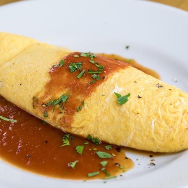 ふわとろオムライスで至福のひととき