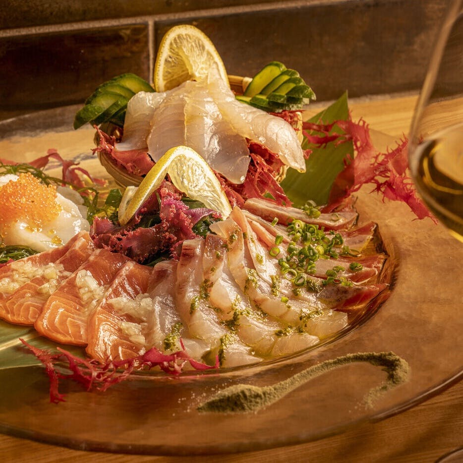 新鮮な魚介と地元野菜を活かした海鮮イタリアン