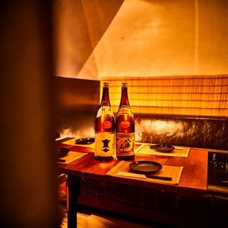 落ち着いた個室で特別な時間を