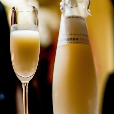 希少な「福順都家ソンマッコリ」を堪能