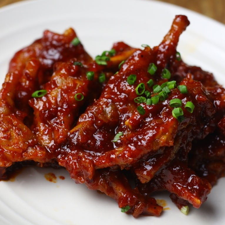 真っ赤な誘惑、韓国名物ヤンニョムチキン