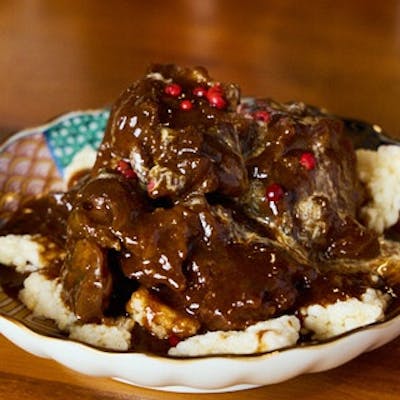 お箸で切れる柔らかさの和風ビーフシチュー