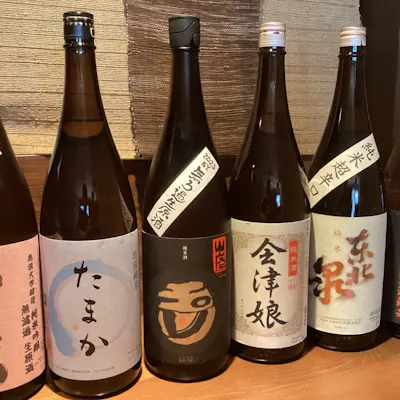 全国から厳選した日本酒の品揃え