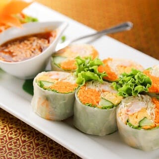 本場タイの自慢の味覚！カオマンガイ・ガパオライス・生春巻き