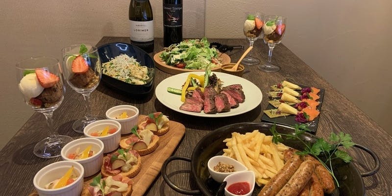 【パーティープラン】＋2.5時間飲み放題付き（ランチタイムの場合は6名様以上）